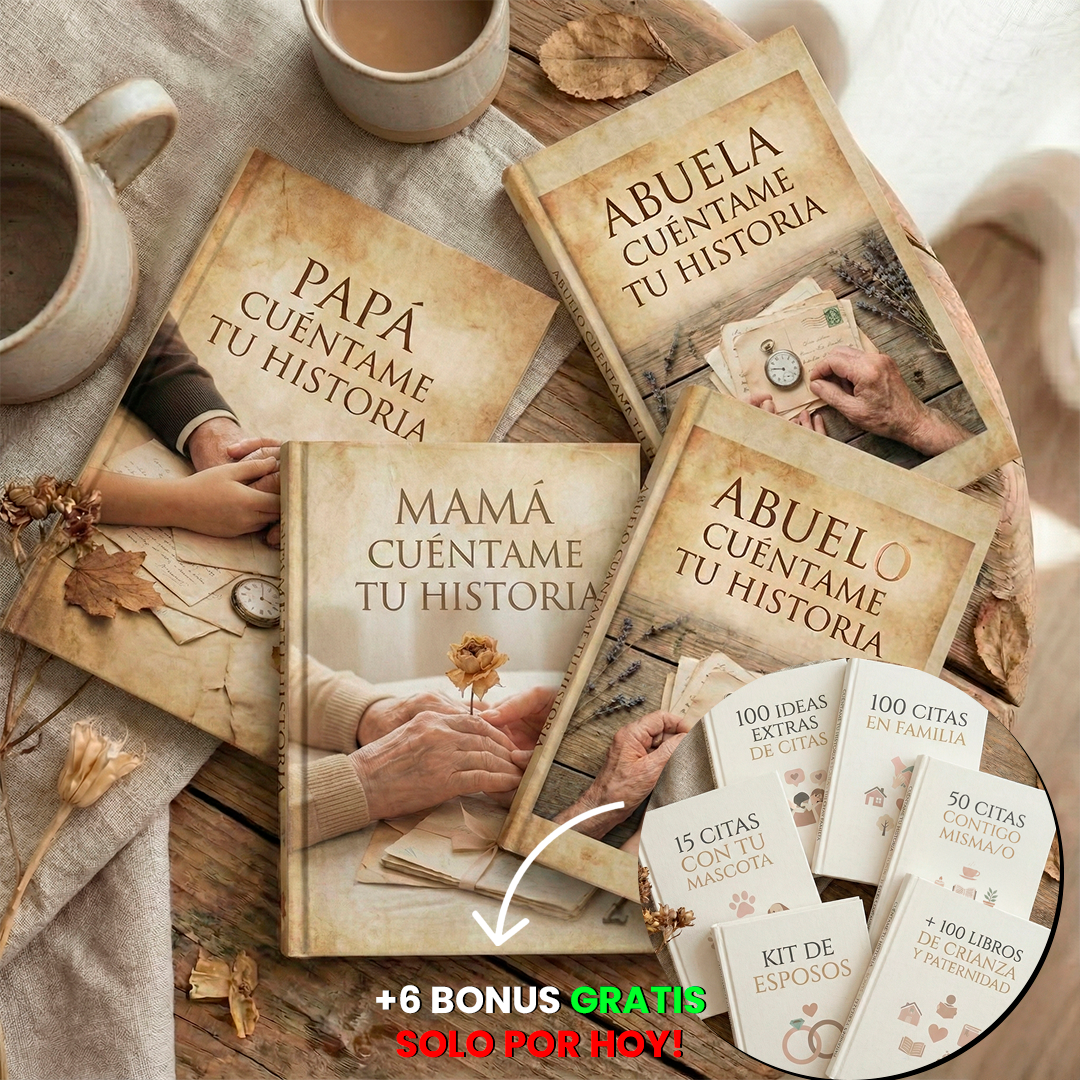 Cuentame Tu Historia | Libro Digital Listo Para Imprimir
