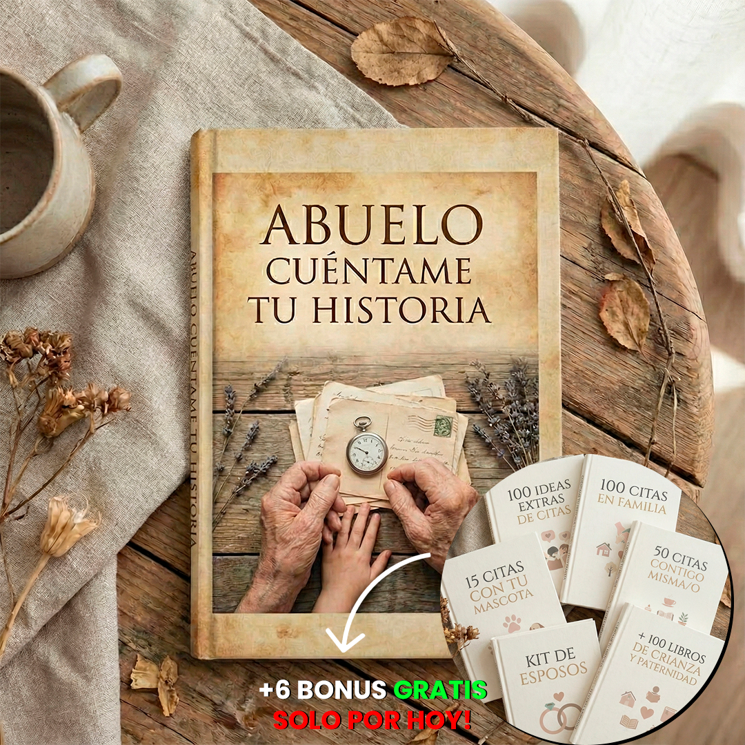Cuentame Tu Historia | Libro Digital Listo Para Imprimir
