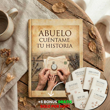 Cuentame Tu Historia | Libro Digital Listo Para Imprimir