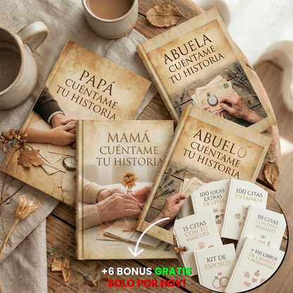 Cuentame Tu Historia | Libro Digital Listo Para Imprimir